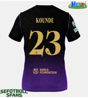 Barcelona Jules Kounde #23 Bortatröja 2026-27 Kortärmad